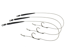 Повідець Контрабас гачок Mugga size6 Climax Hunter Braid 0.25мм Camo